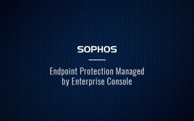 Sophos Endpoint Protection Managed by Enterprise Console