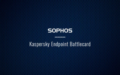 Sophos Kaspersky Endpoint Battlecard